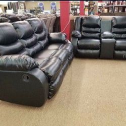 Vacherie Livingroom Set Sofa And Loveseat 