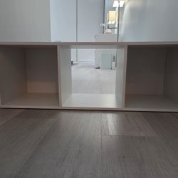 11"3 Cube Book Self White 