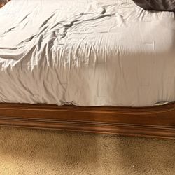Brown Queen Size Bed