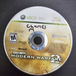 Xbox 360 Game Call Of Duty Modern Warfare 2