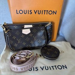 Louis Vuitton Sling Bag With Accessories 