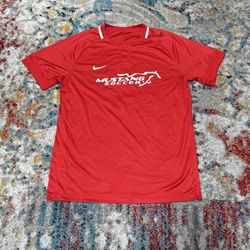 Nike Red Mustang Soccer Jersey