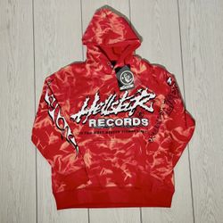 HELLSTAR Fire Red Hoodie