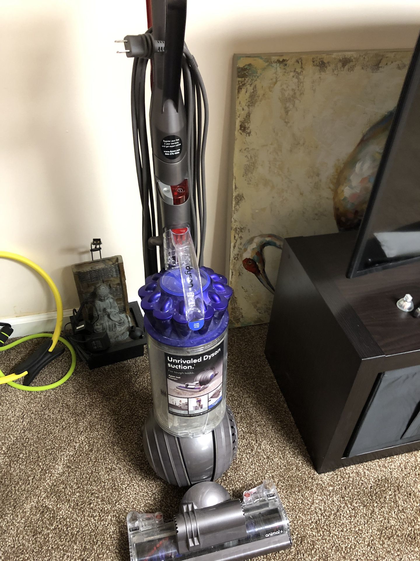Dyson vacuum cleaner - rarely used