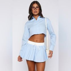 White Fox Boutique Getting Out Of Hand Mini Skort