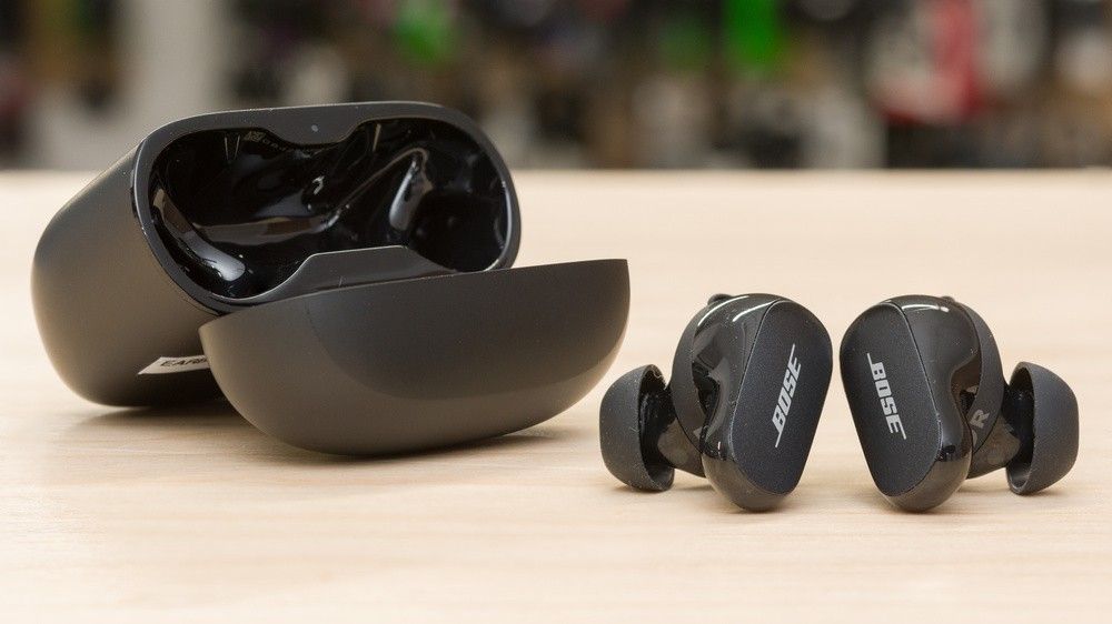 Bose QuietComfort Ultra Wireless Black Noise Cancelling Earbuds $230