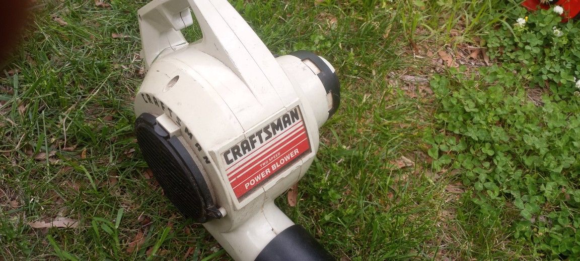 Craftsman Electric Leaf Blower