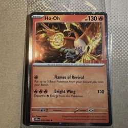 Ho-Oh  Galaxy GameStop Promo Stamped Sealed - Pokemon Chaos Rising