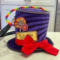 DOLLS KILL WILLY WONKA HAT PURSE rave Halloween
