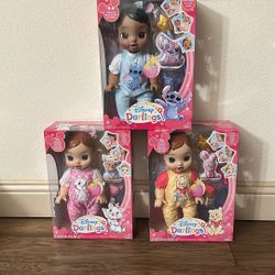 Disney Darling Winnie the Pooh Marie Minnie Blue Eyes Stitch 