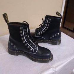 black doc martens boots