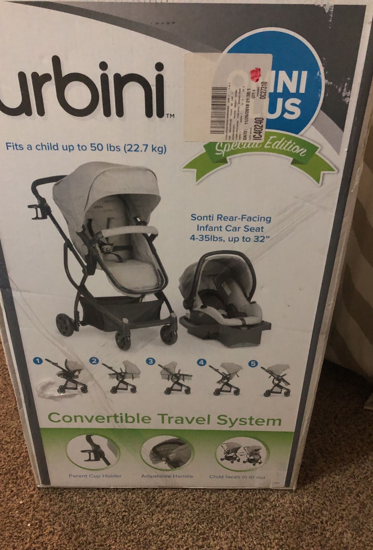 Stroller and carrier