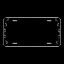 License Plate Novelty Car Front Monarch Butterfly Animal Insect