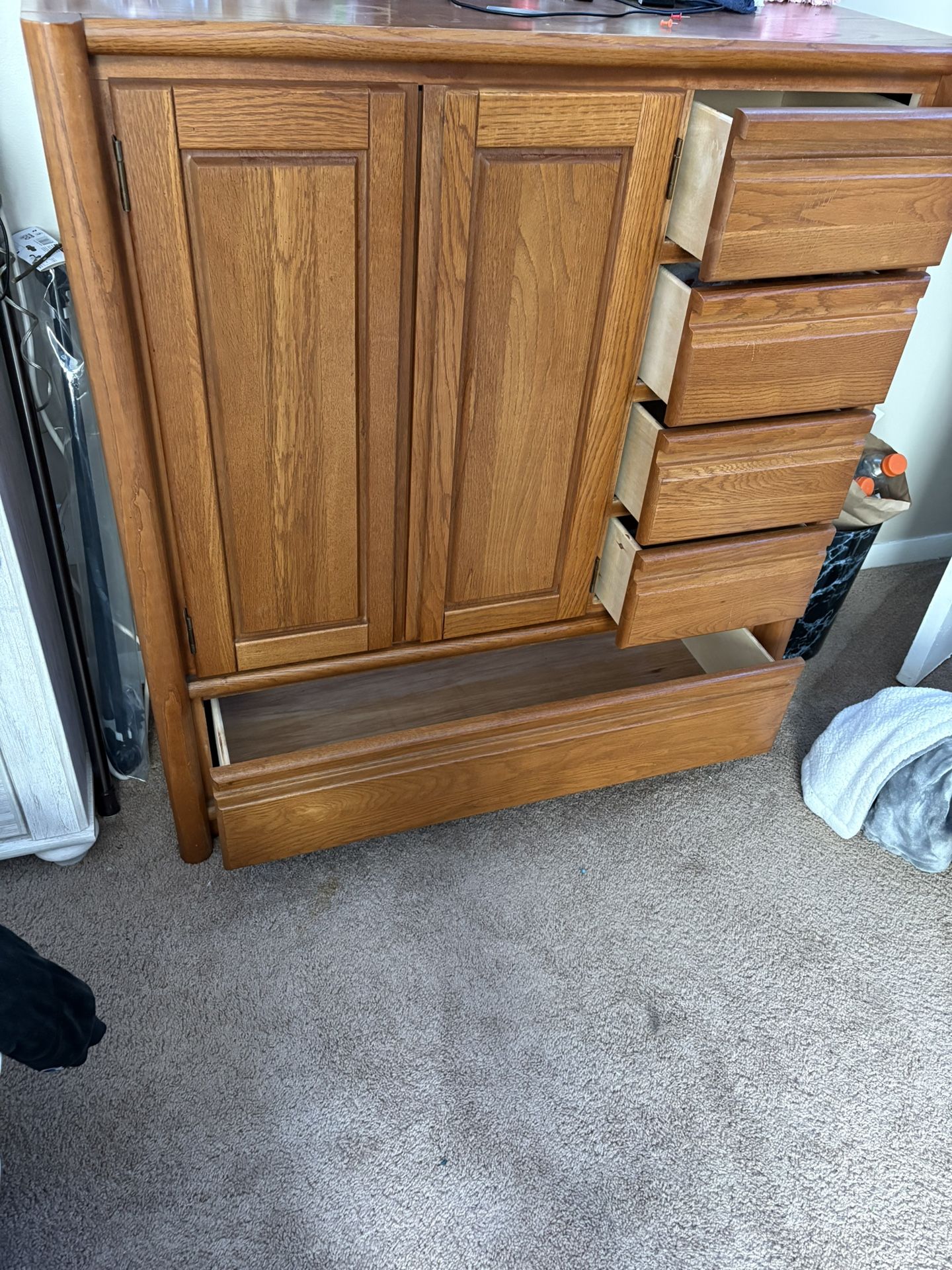 Solid Wood Armoire