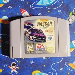 Nascar 99 Nintendo 64 N64 Authentic Tested Saves Polished Pins 