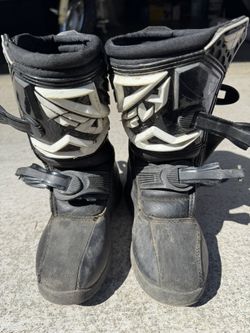 Size 1 Fox Motorcycle Boots