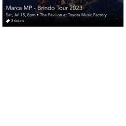 Marca mp tickets Lawn 