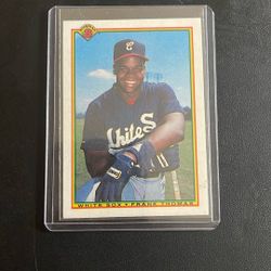 1990 Bowman Frank Thomas RC baseball card #320, sharp corners, no creases MT