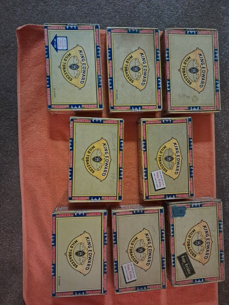 King Edward Cigar Boxes