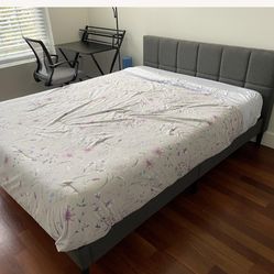 Queen Size Tufted Bed Frame
