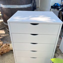 5 Drawer Storage Organizer With Tires 