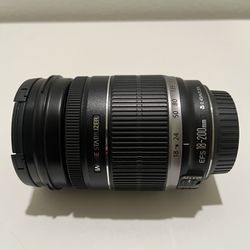 Canon EFS 18-200 mm