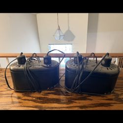 REPTIZOO Dual Reptile Lamp Fixture