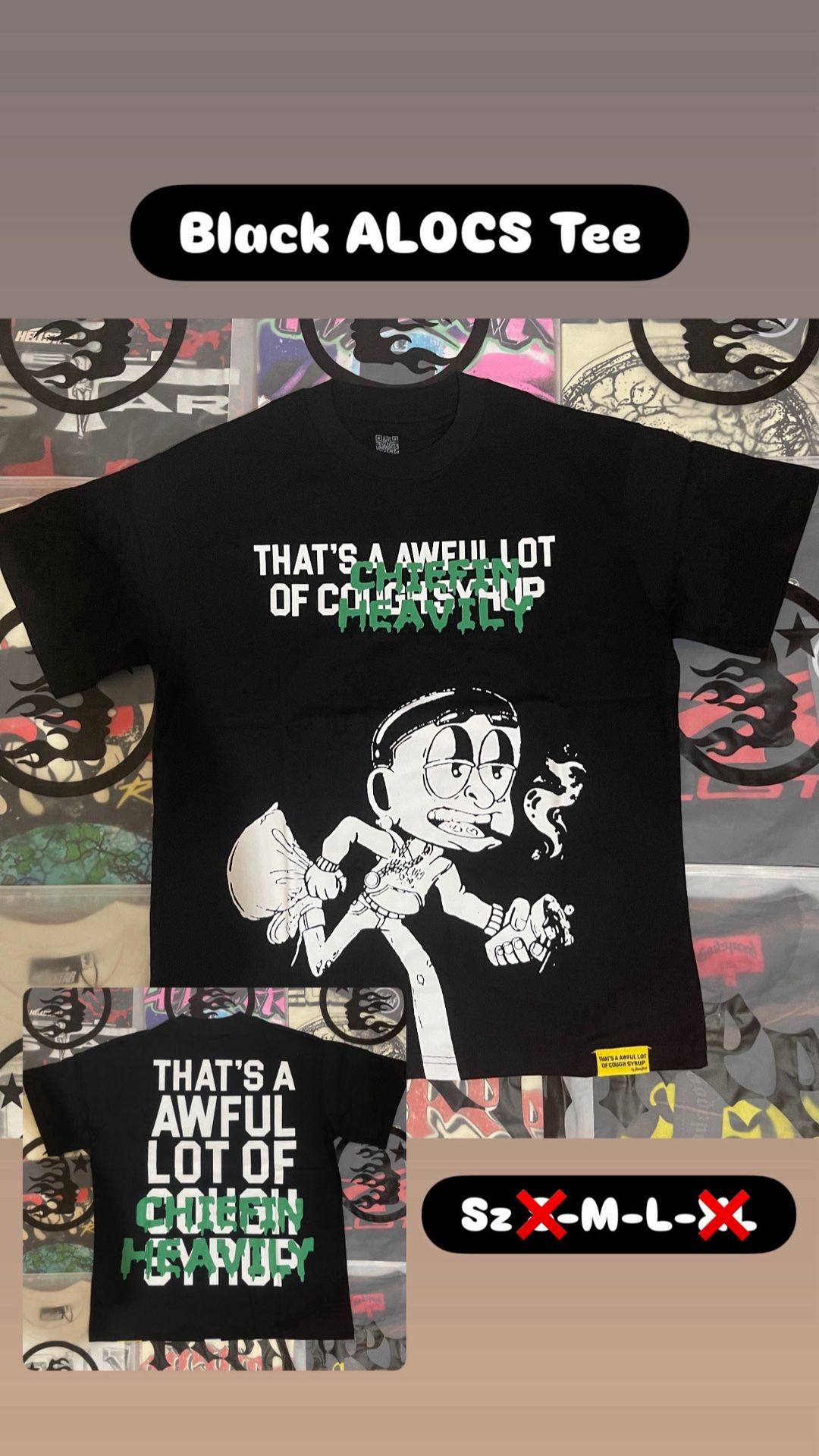 Cough Syrup Tees