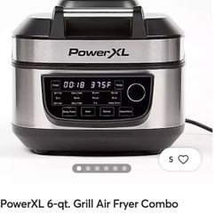 PowerXL 6-qt. Grill Air Fryer Combo