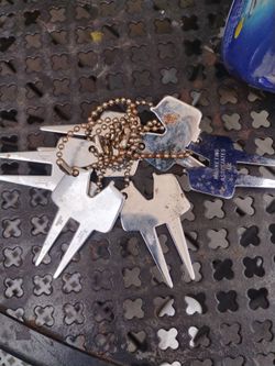 Vintage golf spike tool