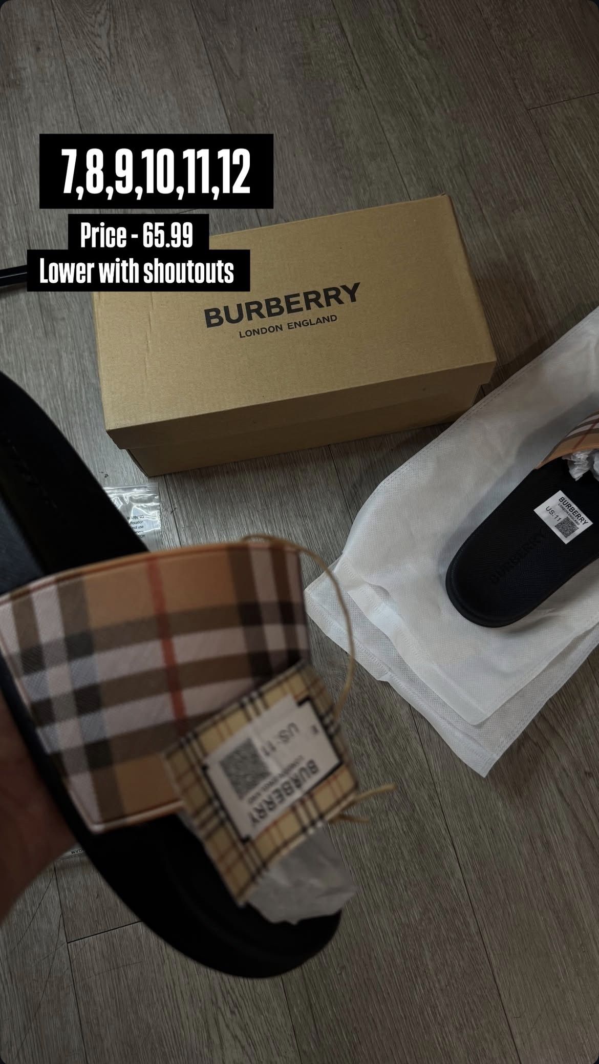 Burberry Slides