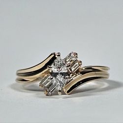 Diamond Gold Ring #10805