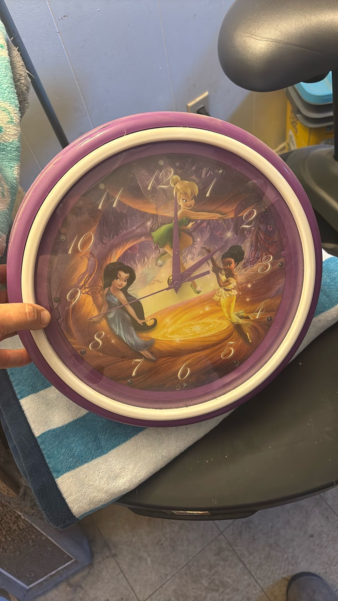 Tinkerbell Clock