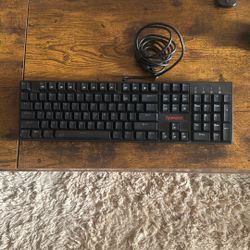 Red Dragon Mechanical Gaming Keyboard, Wired
