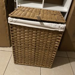 Rattan Laundry Hamper 