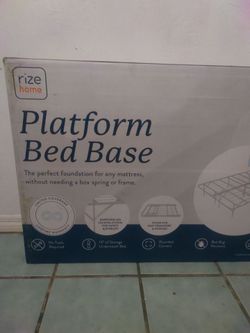Rize Home Platform Bed Base