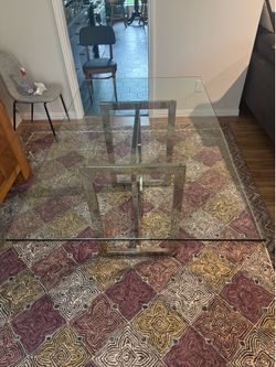 3x5 Glass Table West Elm