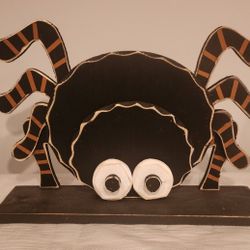 Halloween Wooden Spider