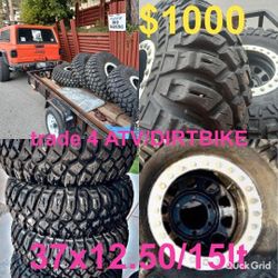 37 Inch Tires Will Take Credit Card 