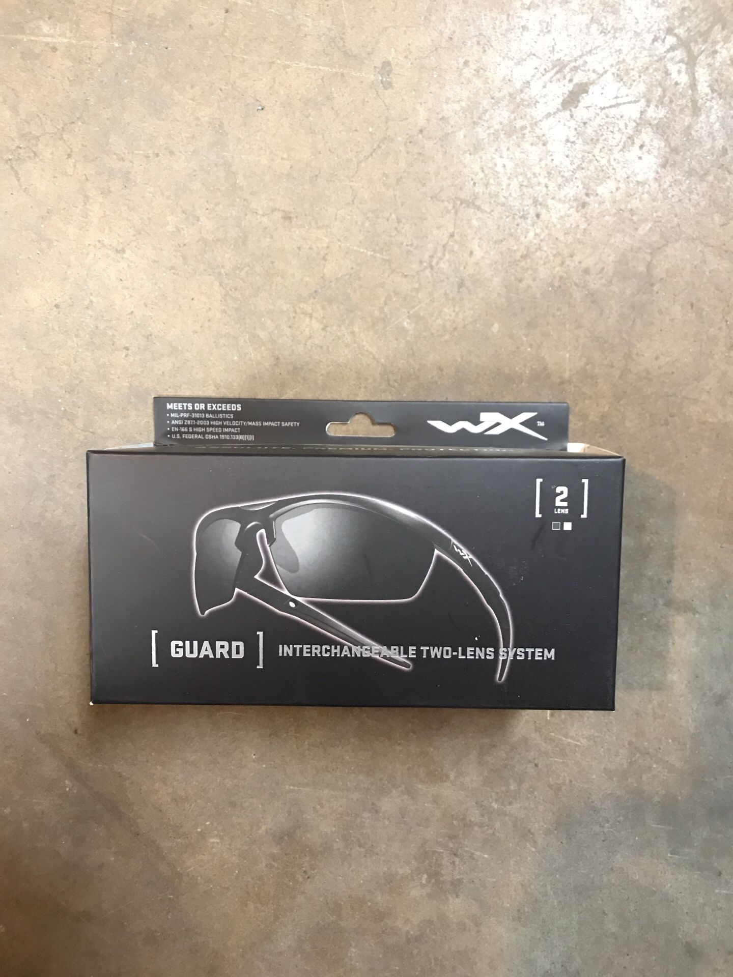 Wileyx eye protection sunglass Guard
