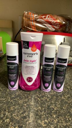 Summers Eve Feminine Hygiene Products-4 Items!($16.02+ Value)