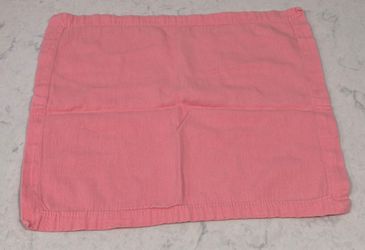 Coral cloth napkins, 6 count