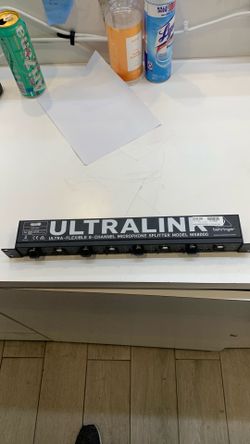 Behringer Ultralink MS8000 Ultra-Flexible 8-Channel Microphone Splitter