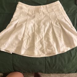 White Tennis Skirt