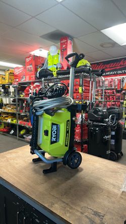 RYOBI 1900 PSI 1.2 GPM Cold Water Wheeled Corded Electric Pressure Washer