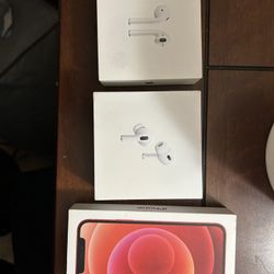 Apple Boxes -AirPod,iPhone, iPad