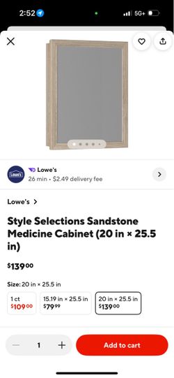 Bathroom/medicine cabinet