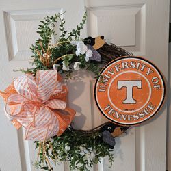 Tennessee Vols Wreath 