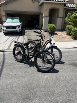 2 sohoo e bikes