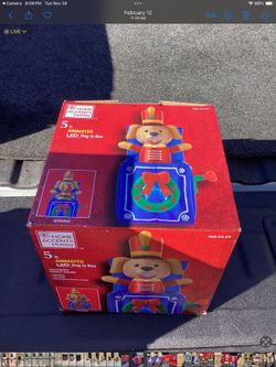 Christmas Animated Dog Nutcracker Inflatable 